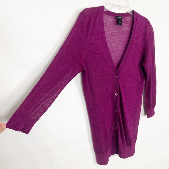 Ann Taylor 3/4 Sleeve Lightweight Cardigan Sweater Size XS - Picture 5 of 10